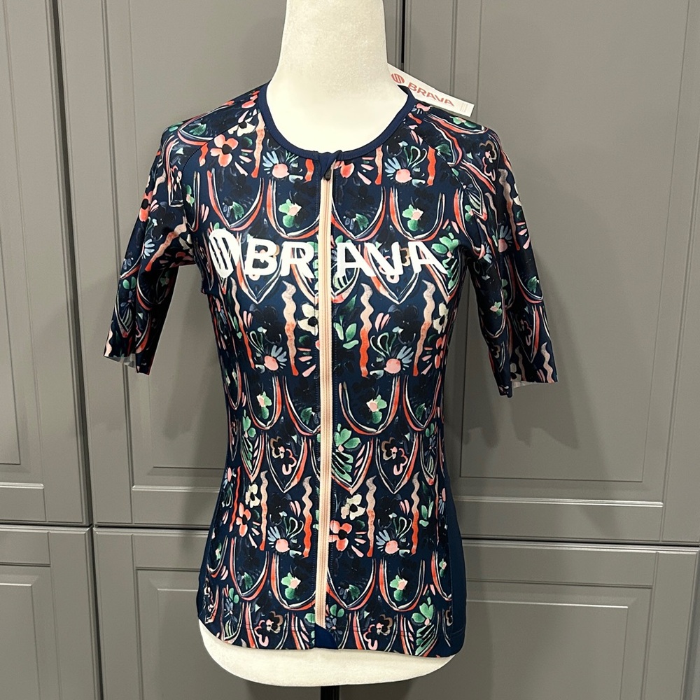 Women's Cycling Floral Top - Floral NWT